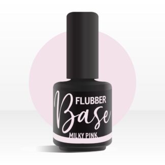 Flubber Milky Pink, Base & Soak off Builder, HEMA/TPO Free
