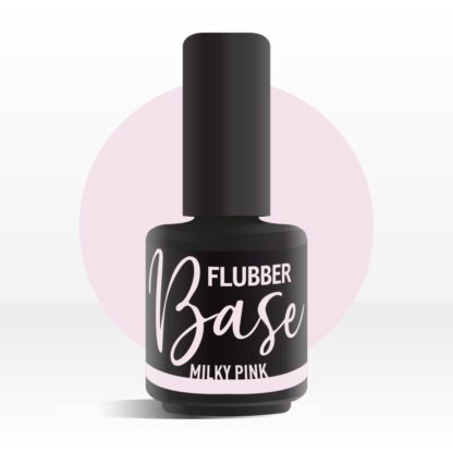Flubber Milky Pink, Base & Soak off Builder, HEMA/TPO Free