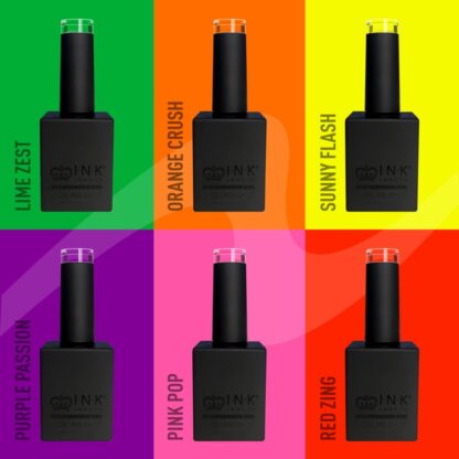 Gel Polish - Neon Rush - Red Zing - Image 2