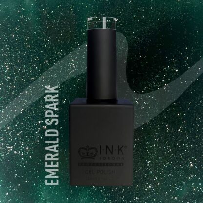 Gel Polish - Galaxy Cat Eye - Emerald Spark