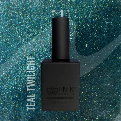 Gel Polish - Galaxy Cat Eye - Teal Twilight