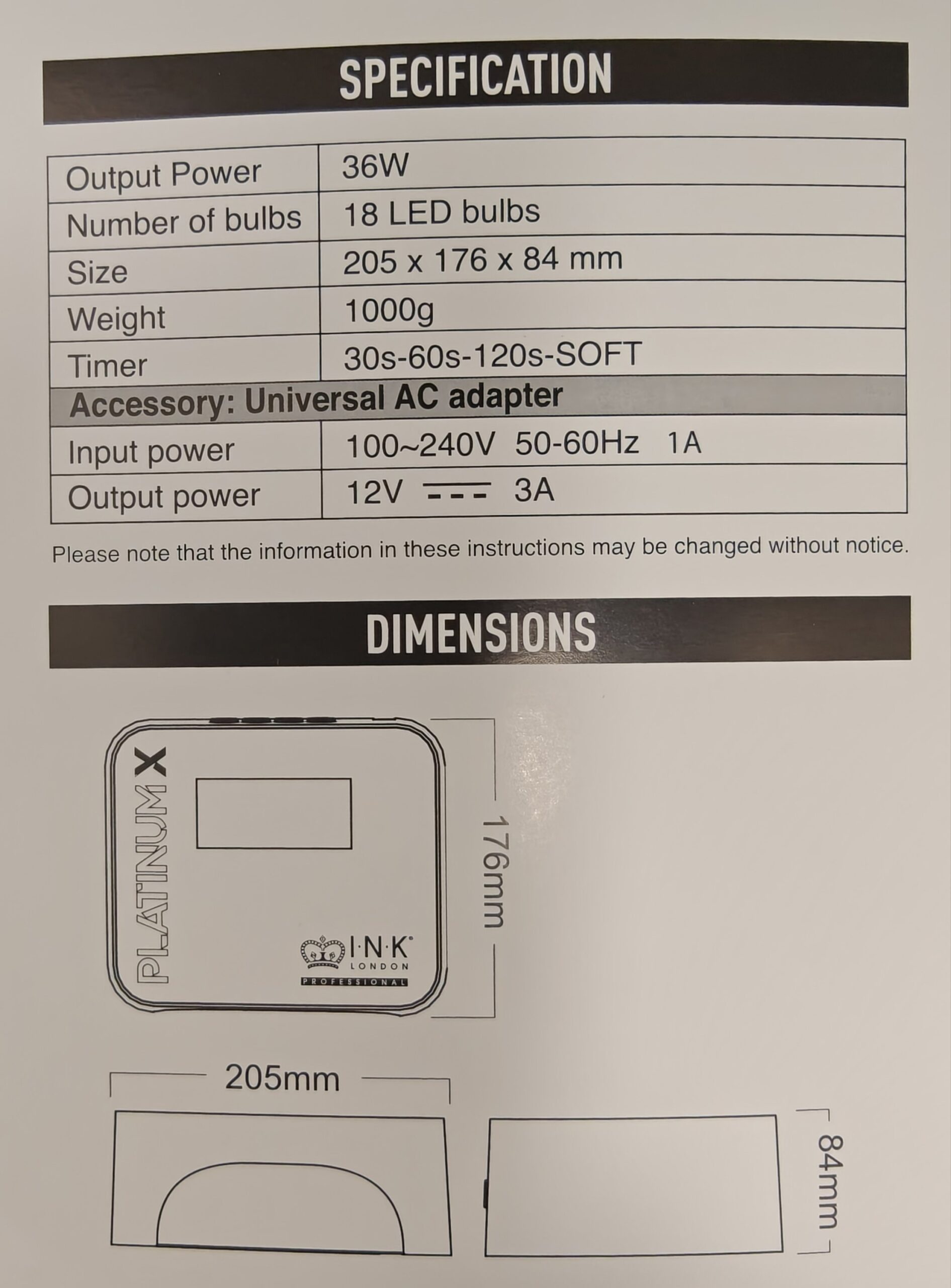 Platinum X LED Curing Lamp - Image 4