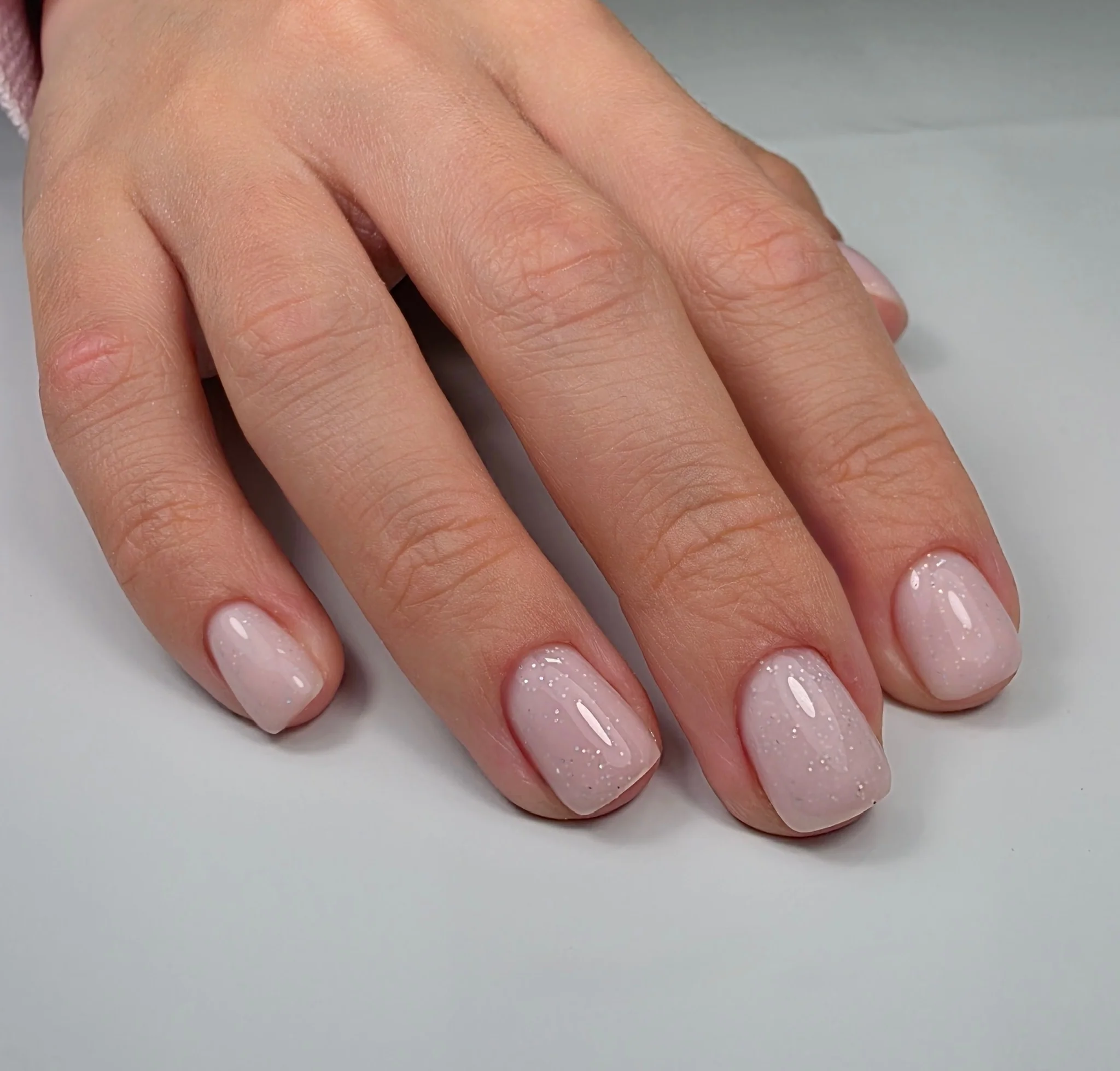 Flubber Champagne Frost, Base & Soak off Builder, HEMA/TPO Free - Image 2