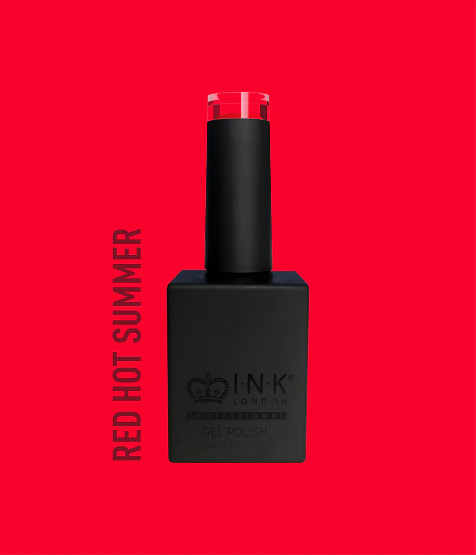Gel Polish - Neon Tiki Time - Red Hot Summer